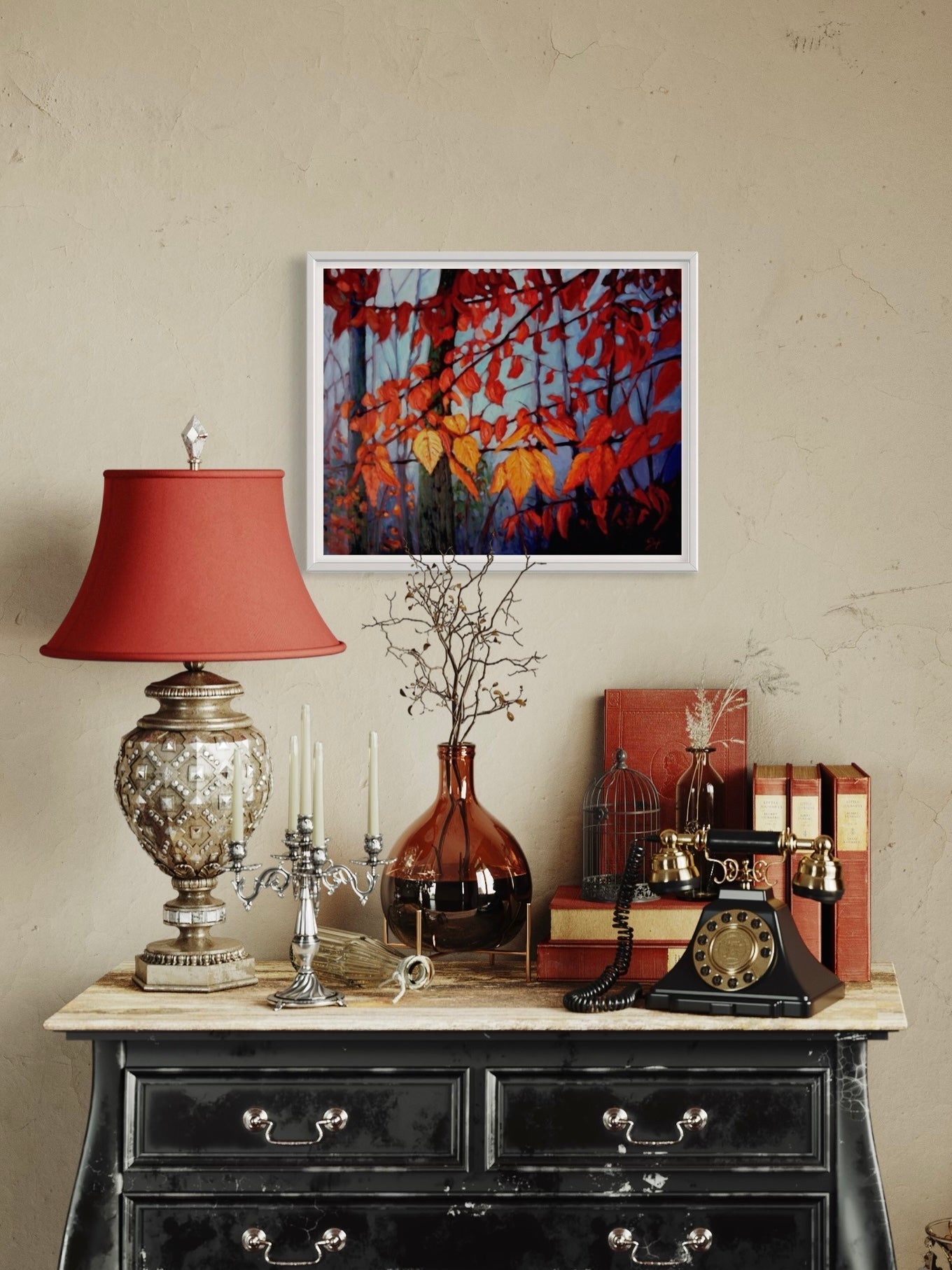 „Autumn Vibes“ Fine Art Print on Paper - Johanna Hattner Fine Art